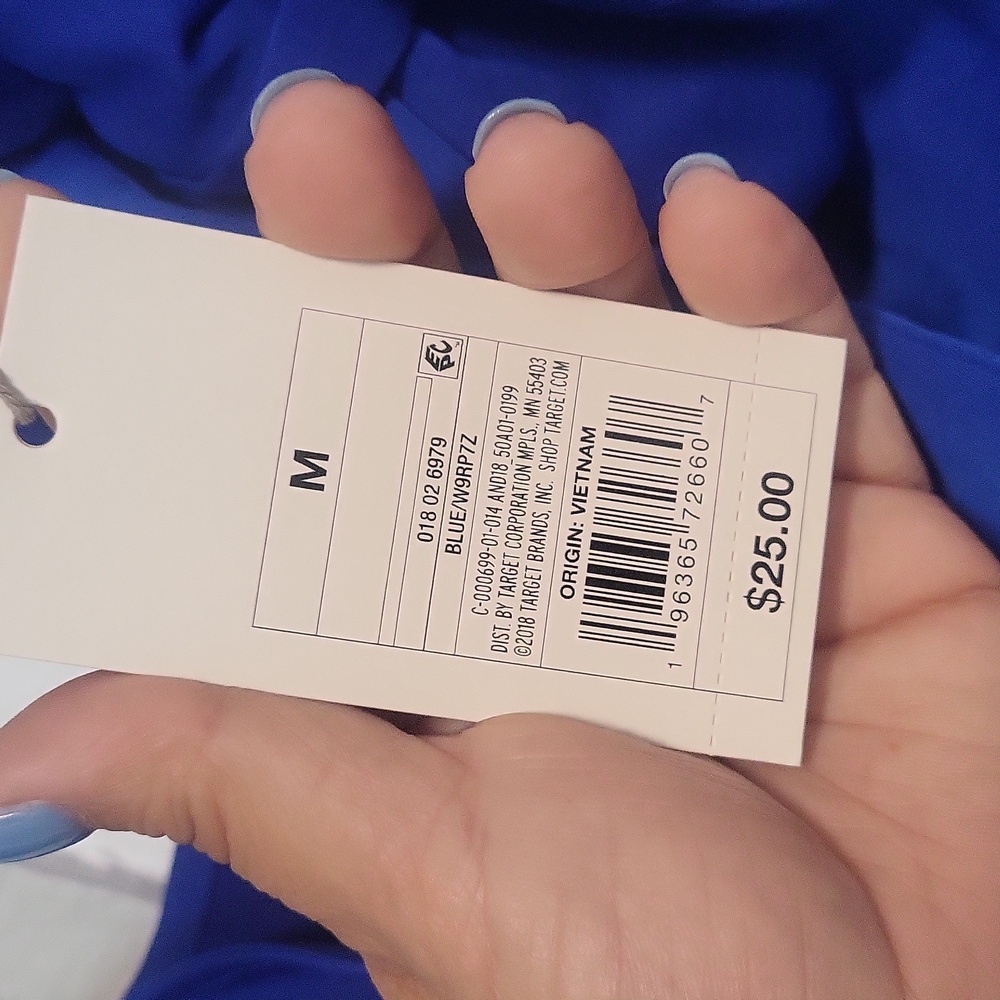 Nwt a new day tie neck top - Picture 6 of 6